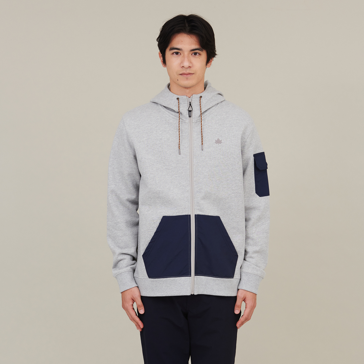 身長：182cm　着用サイズ：L