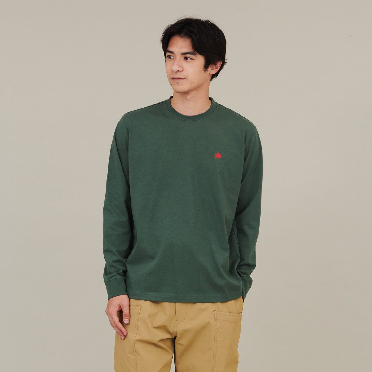 身長：182cm　着用サイズ：L