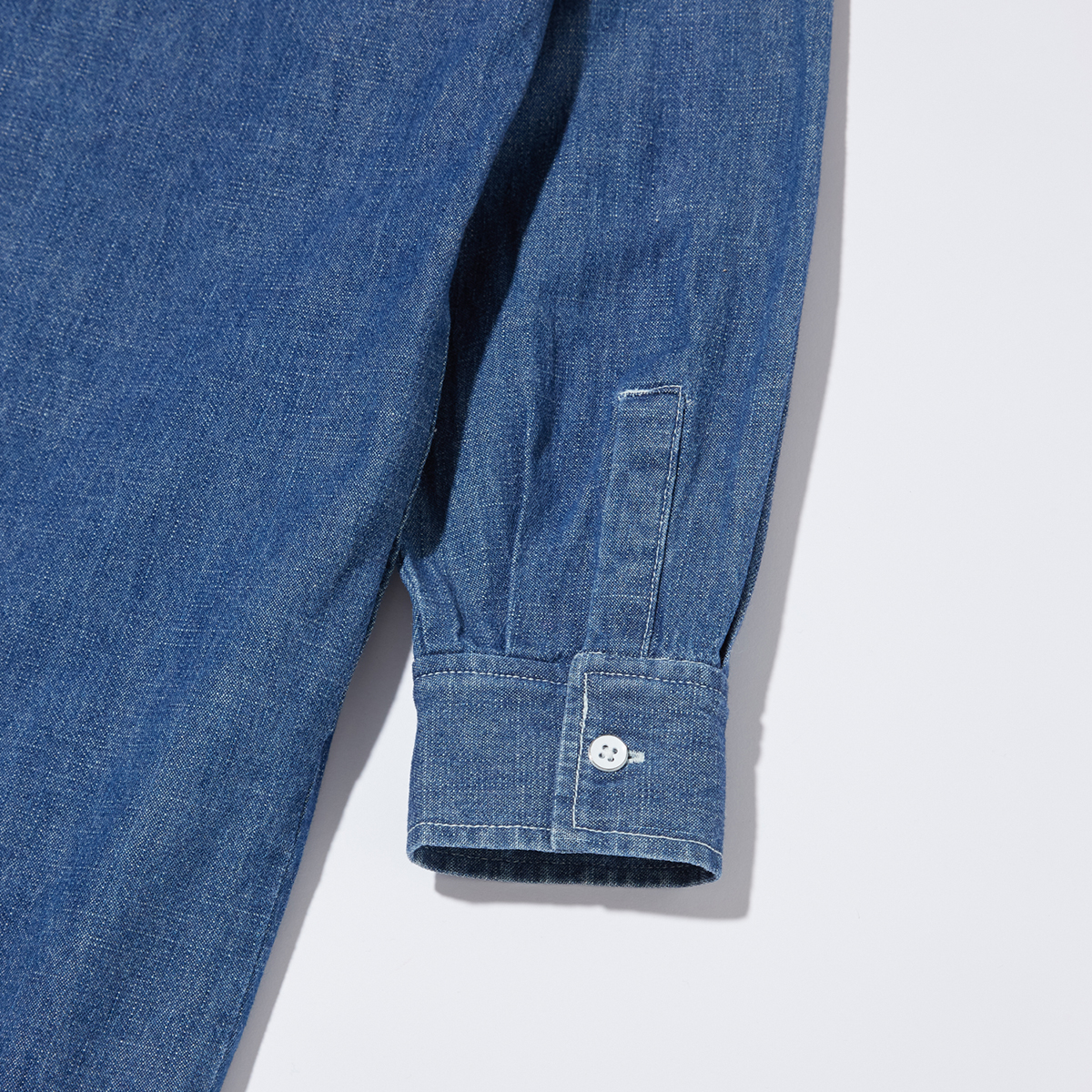 スキッパーデニムワークワンピース ワンピース