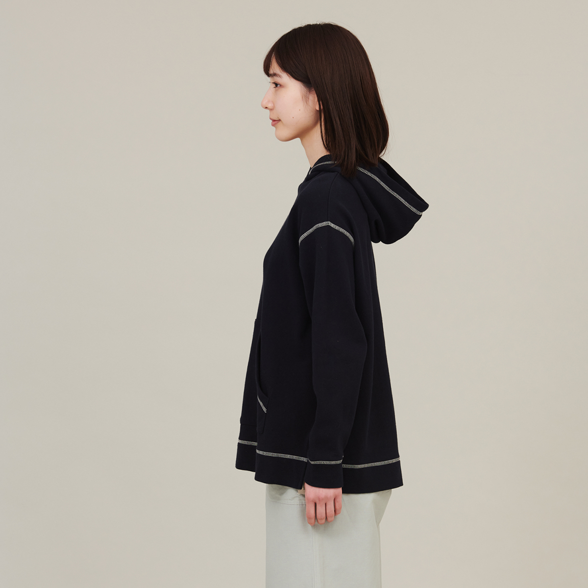 身長：165cm　着用サイズ：M