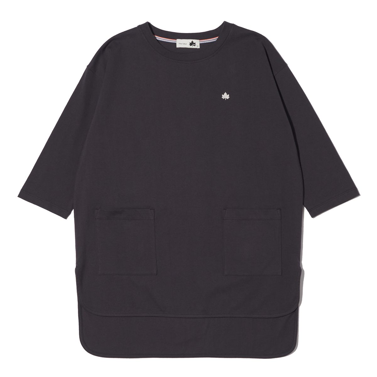 ラウンドテールポケットT トップス