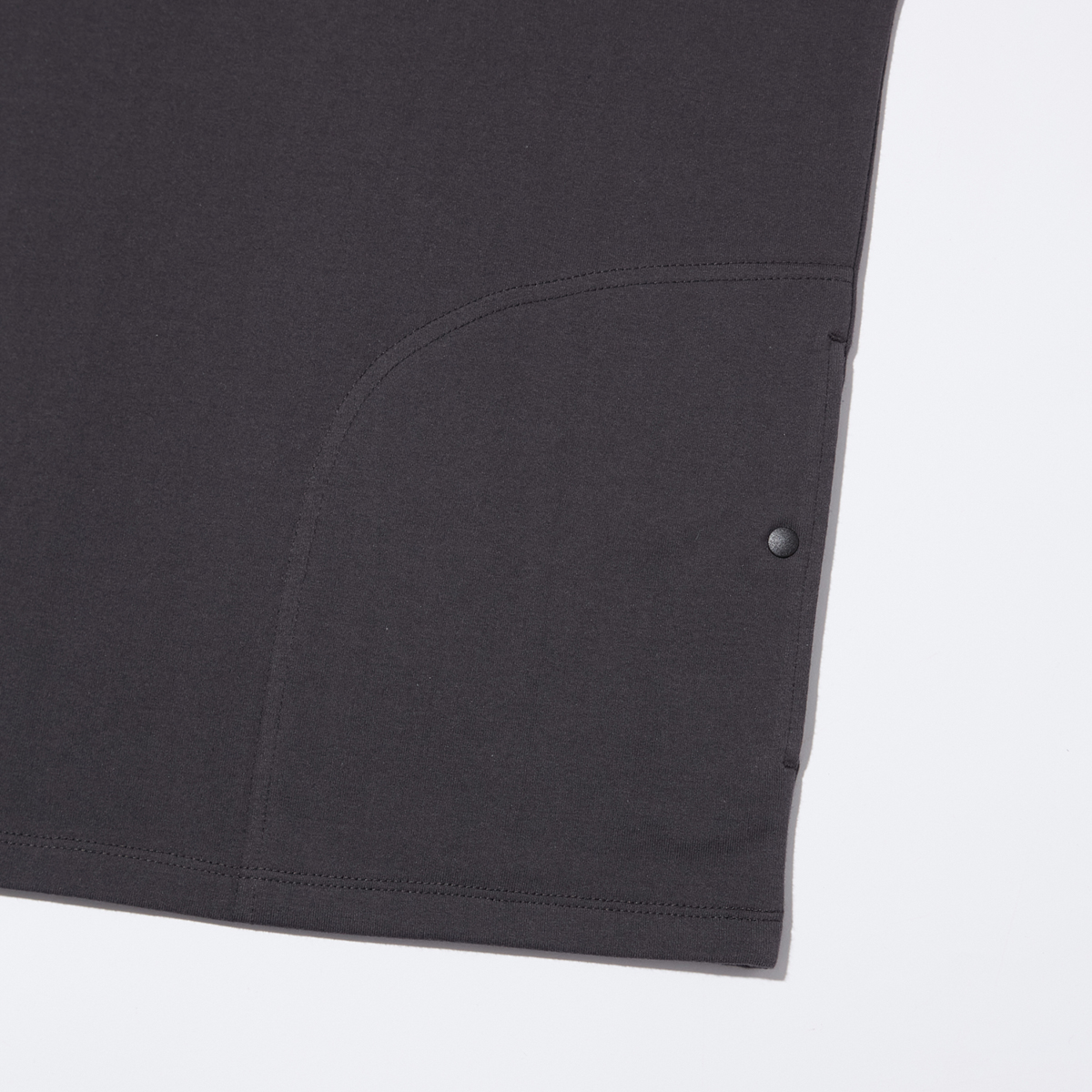 モックネックフレンチスリーブT トップス