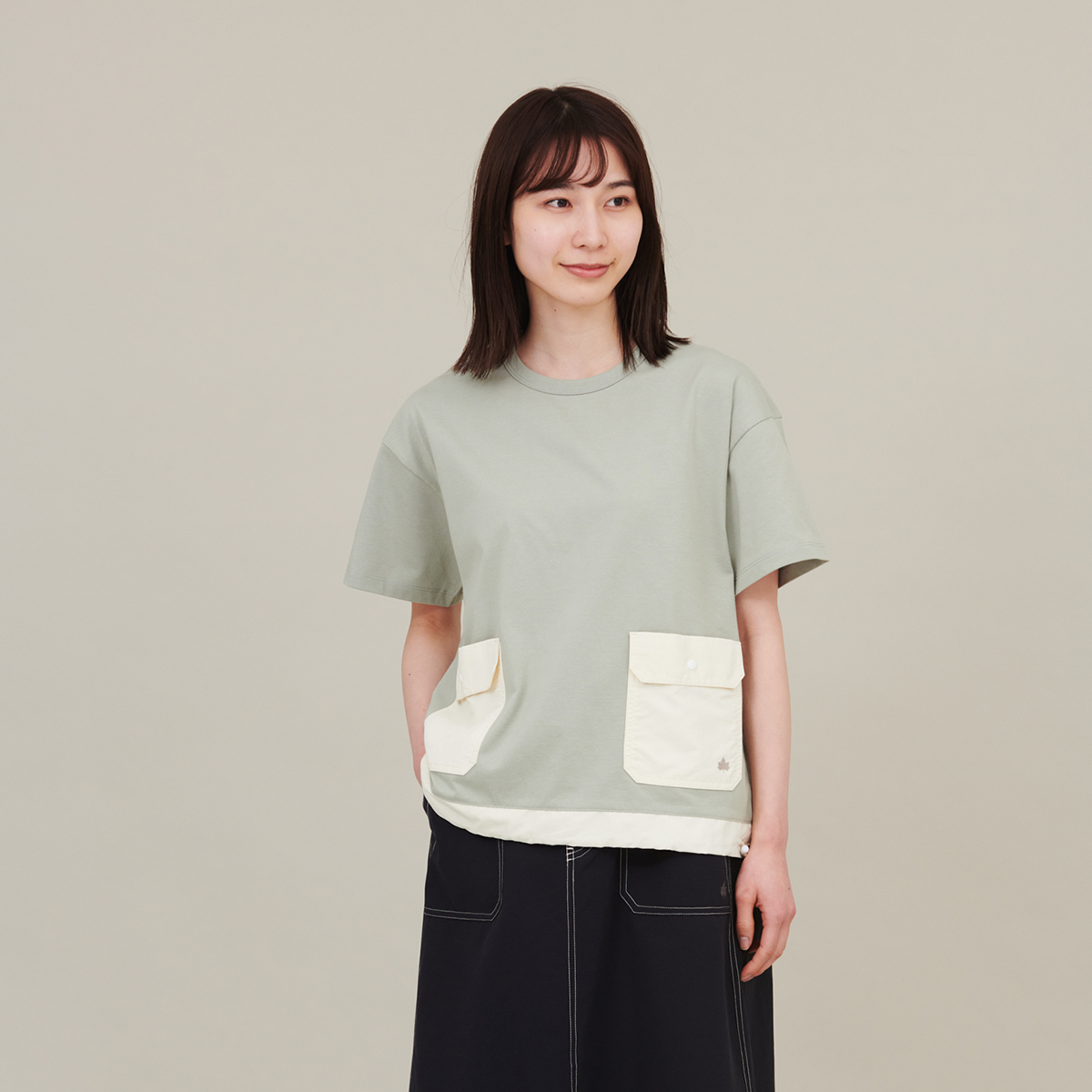 身長：165cm　着用サイズ：M