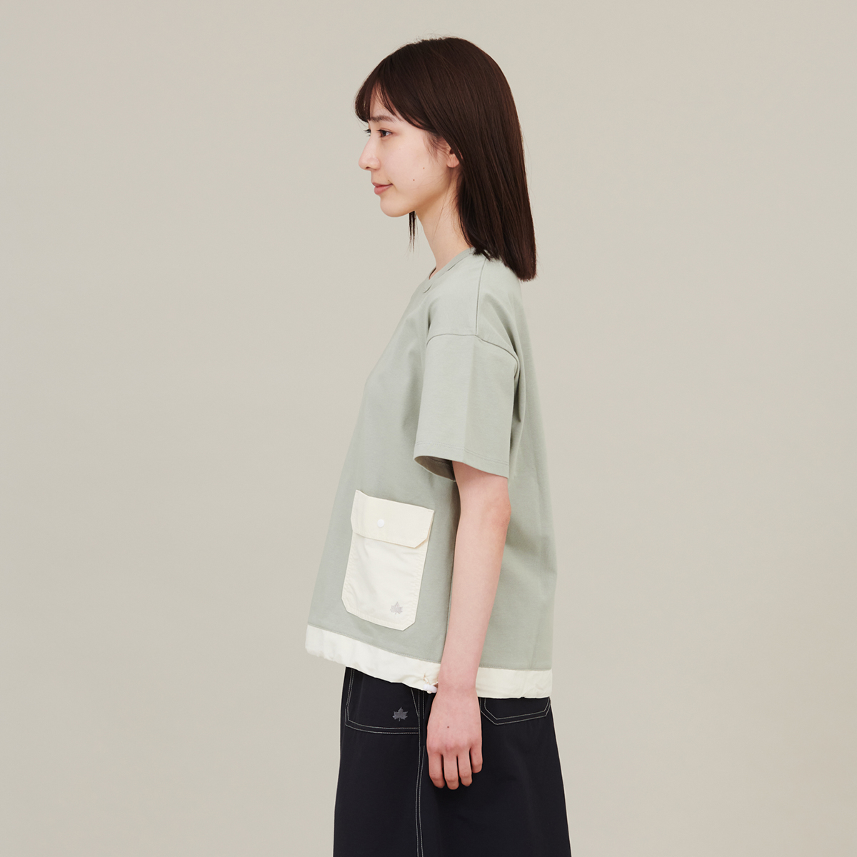 身長：165cm　着用サイズ：M