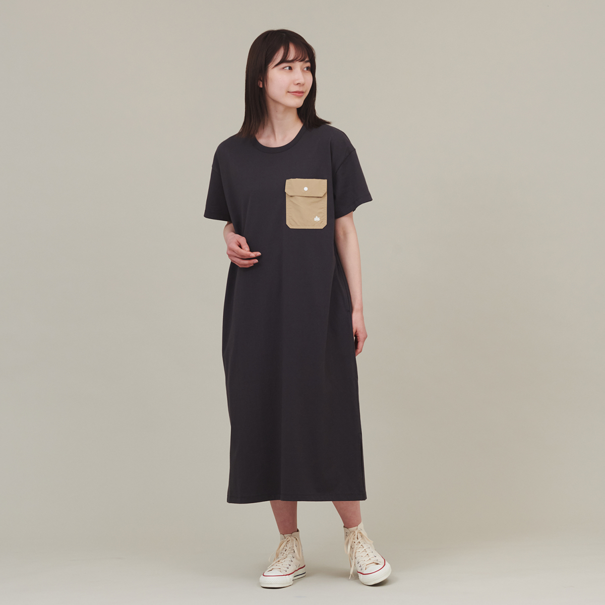 身長：165cm　着用サイズ：M