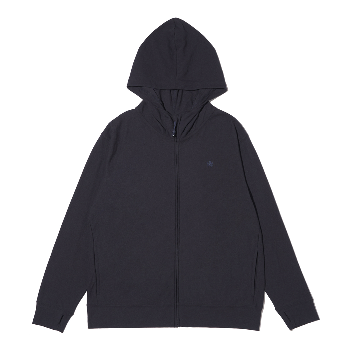 シンプルジップフーディ トップス