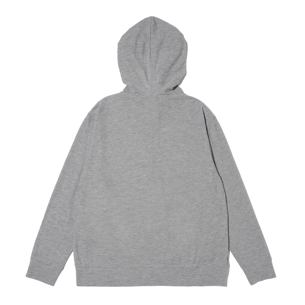 シンプルジップフーディ トップス