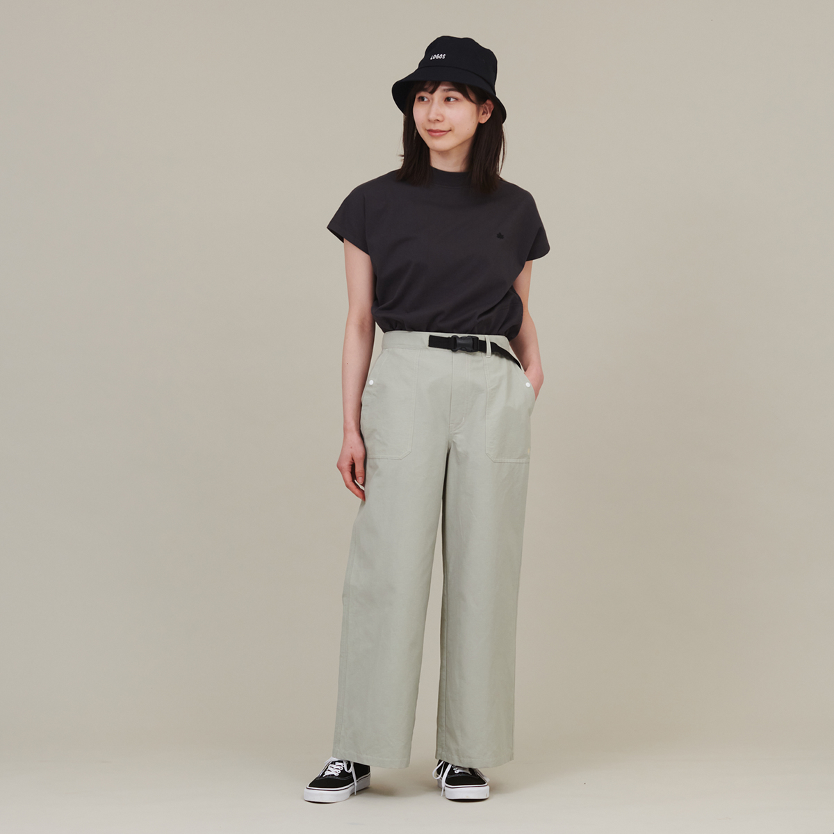 身長：165cm　着用サイズ：M