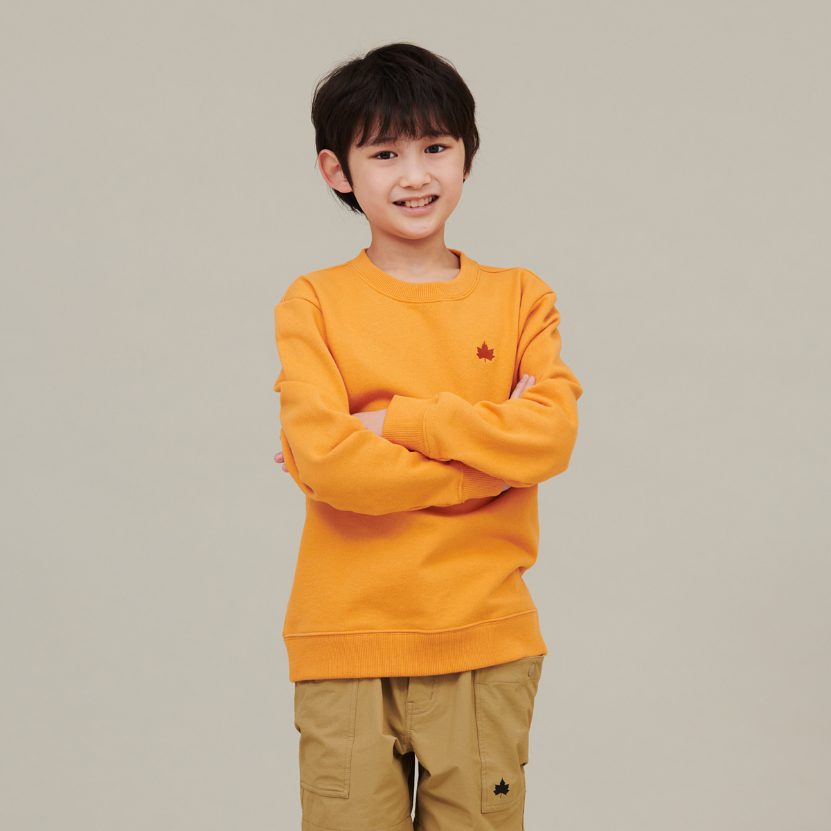 身長：129cm　着用サイズ：130