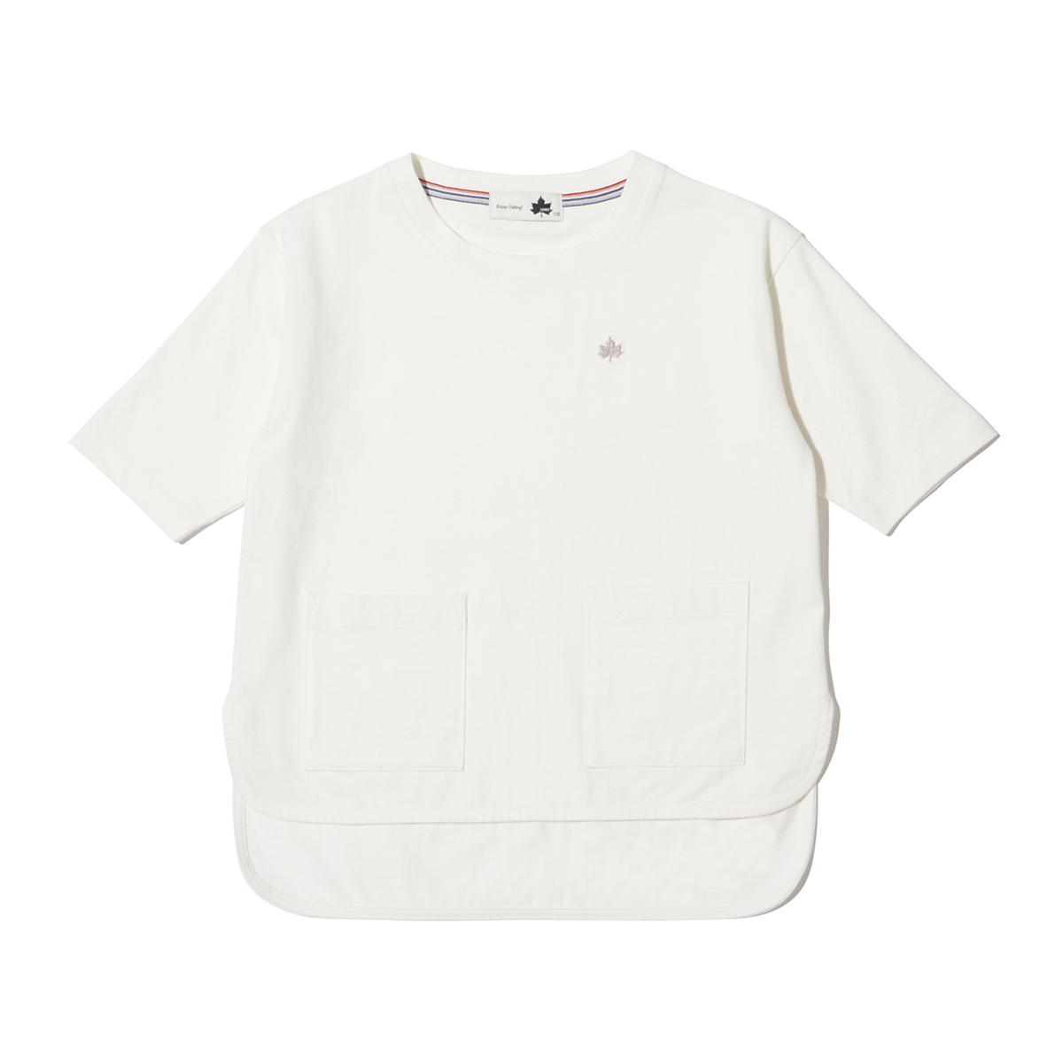 ラウンドテールポケットT トップス