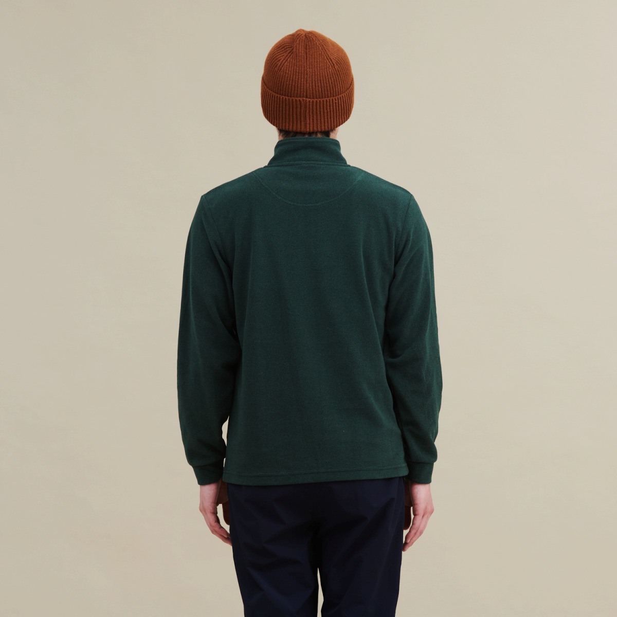 ニードルボーダーハイジップ トップス