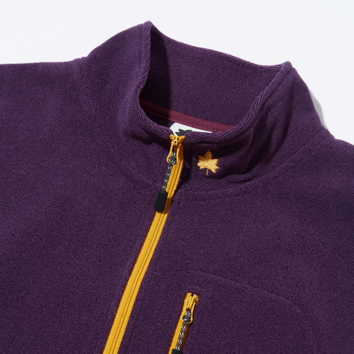 ニードルボーダーハイジップ トップス