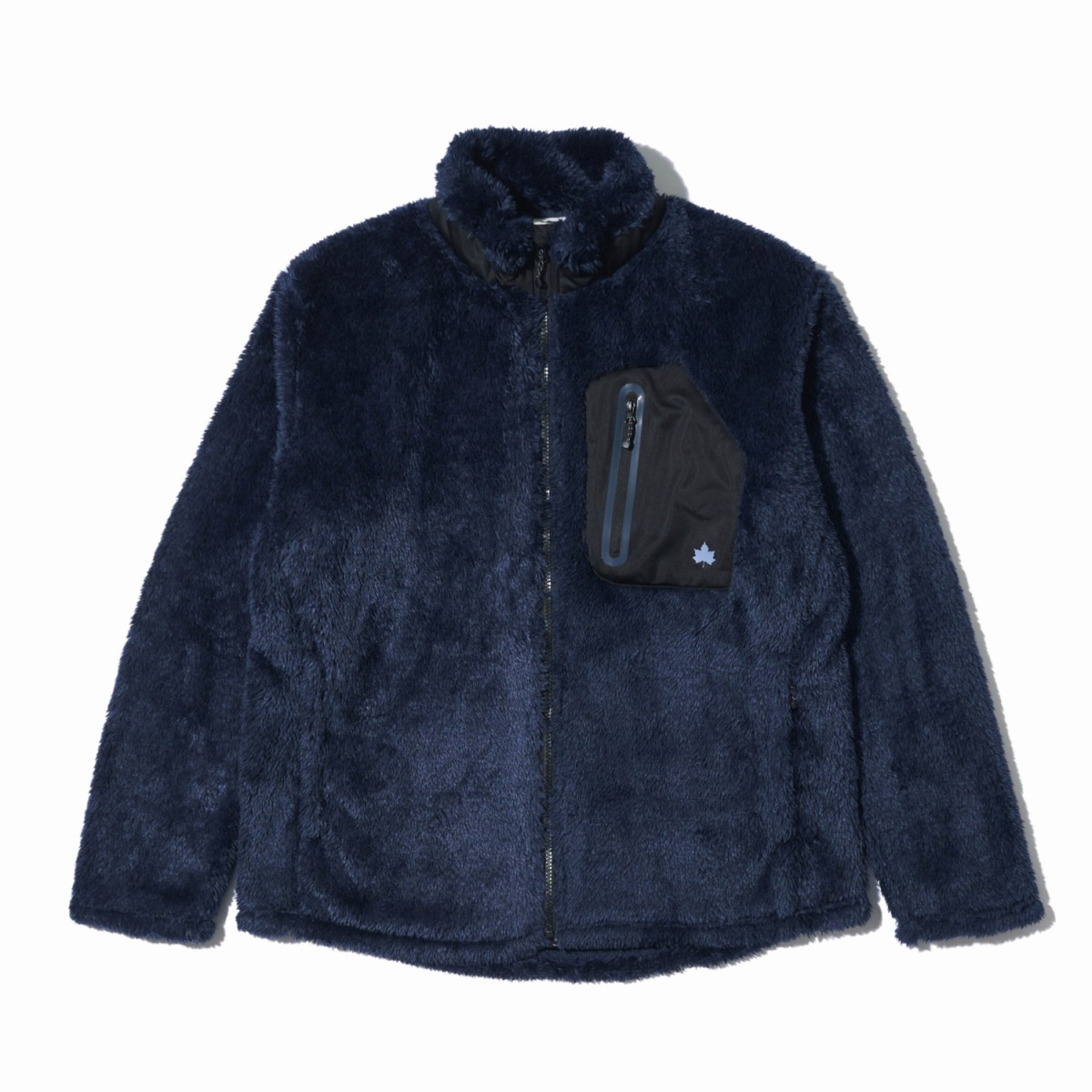 アルミプリント裏地付きボアブルゾン アウター