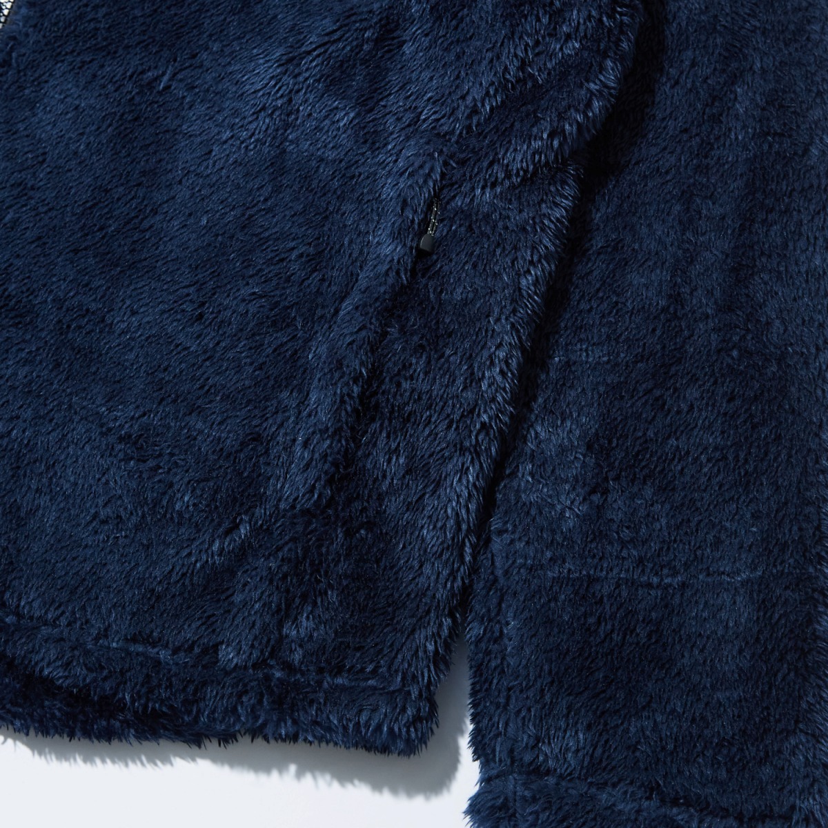 アルミプリント裏地付きボアブルゾン アウター