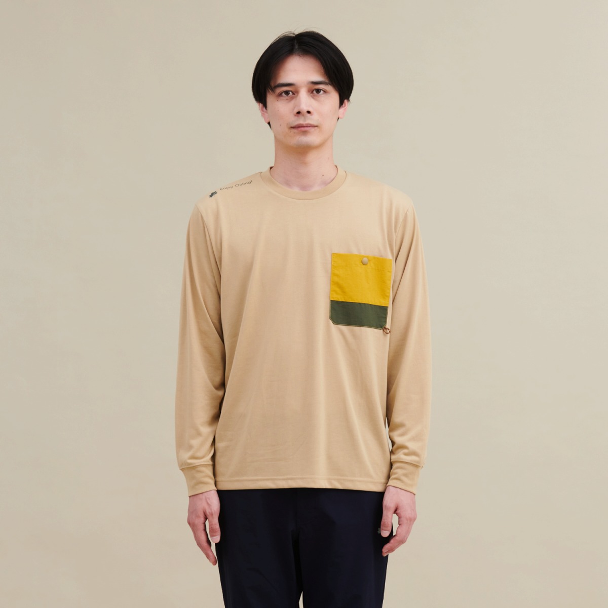 身長：182cm　着用サイズ：L