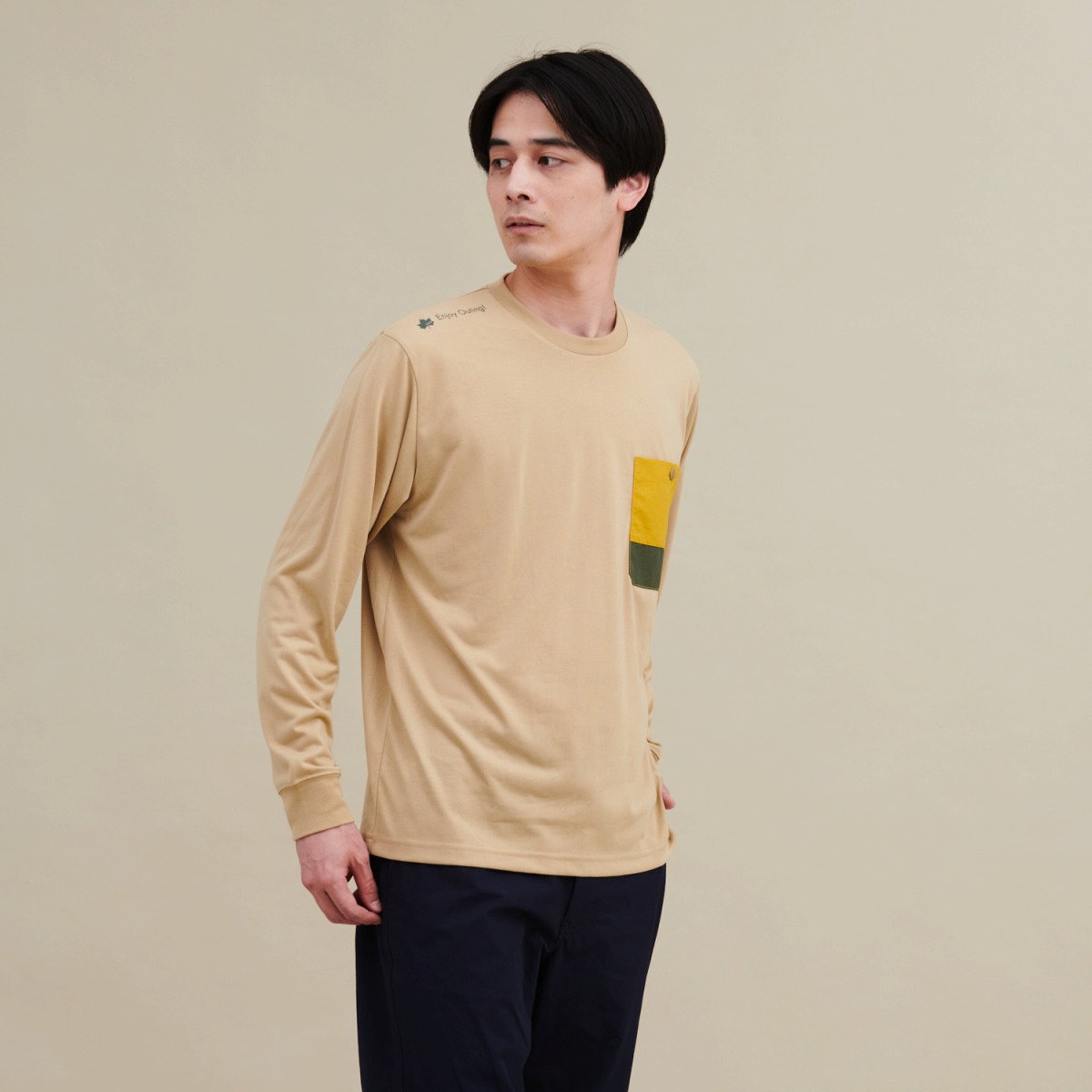 身長：182cm　着用サイズ：L