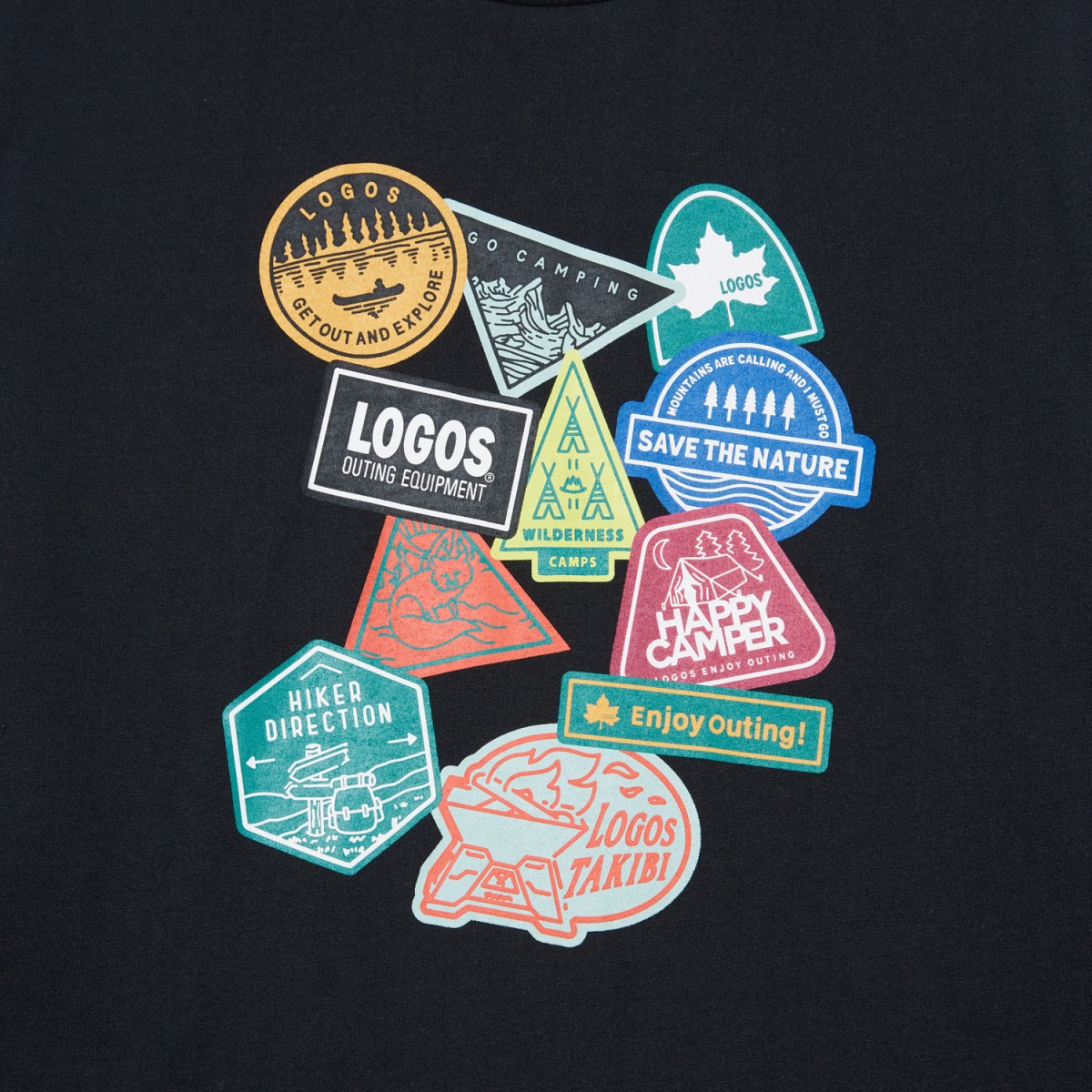 サインボードプリントＴシャツ トップス