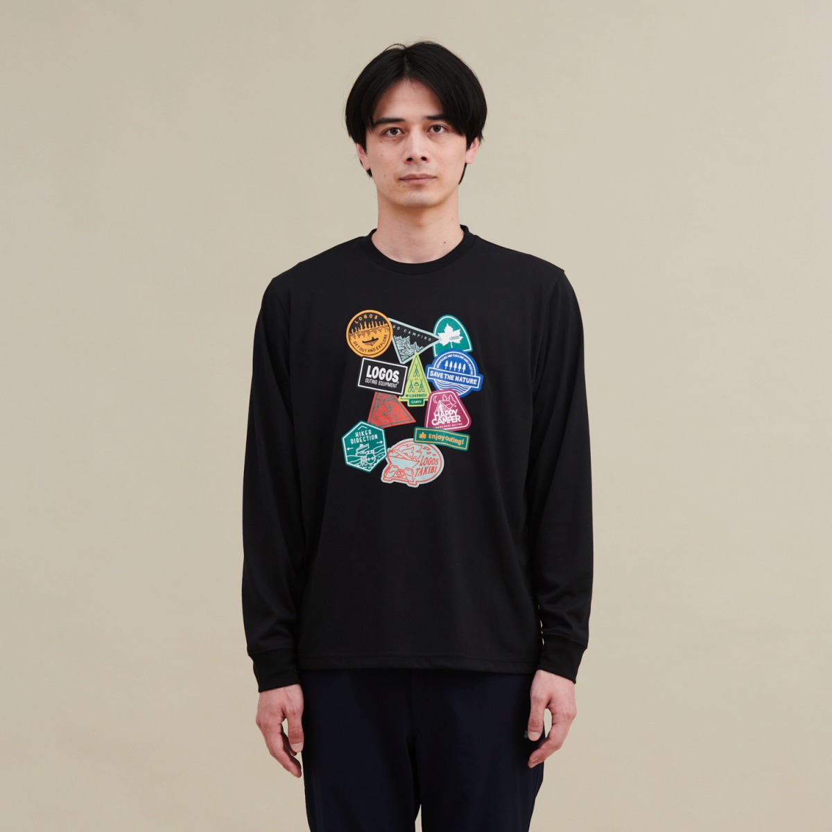 サインボードプリントＴシャツ トップス