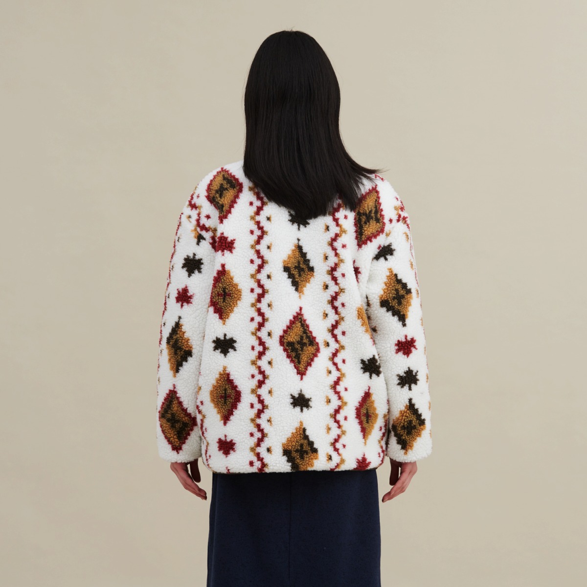 シープボアフォーリィジリバーシブルジャケット アウター