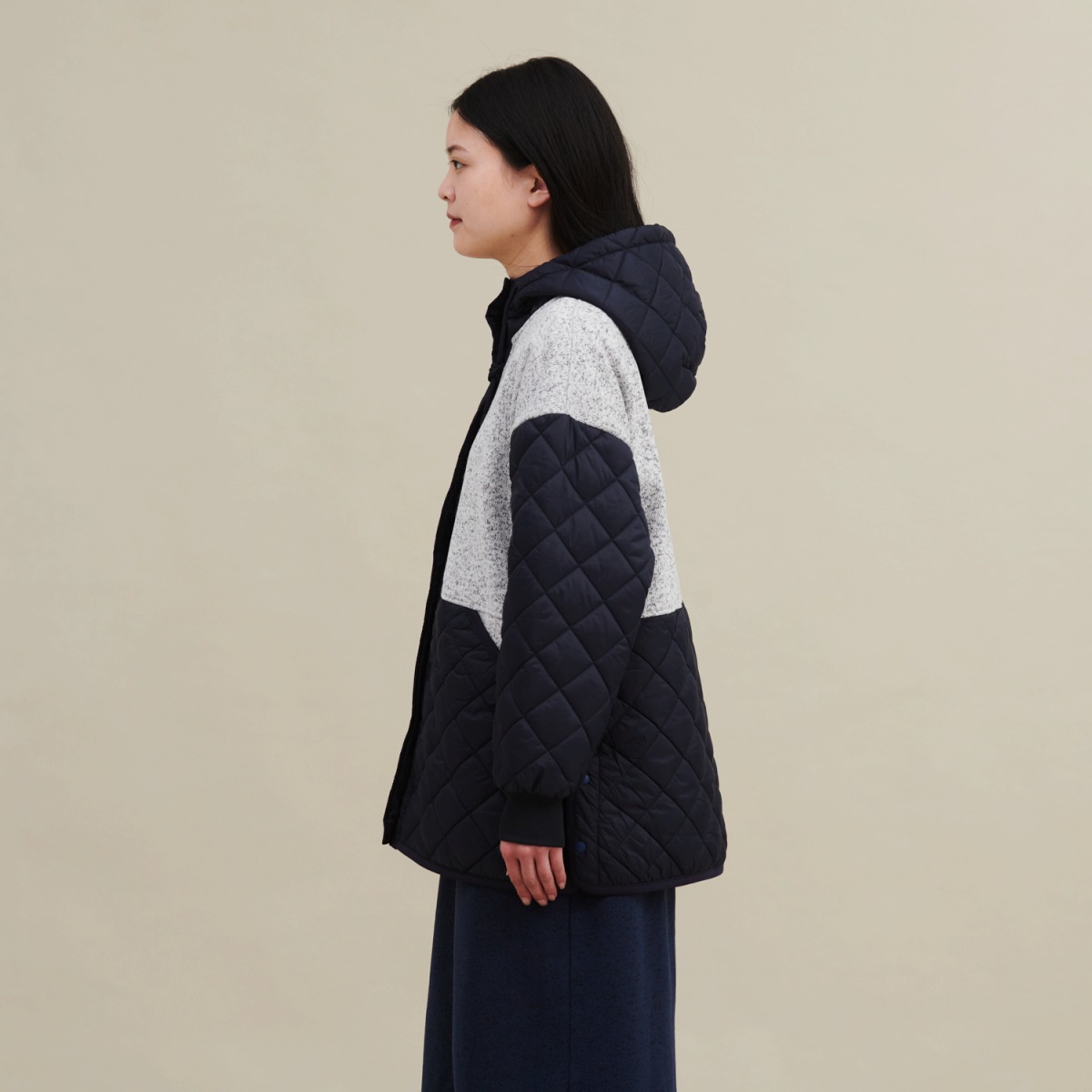 ラップウォームハイブリッドフーディ アウター