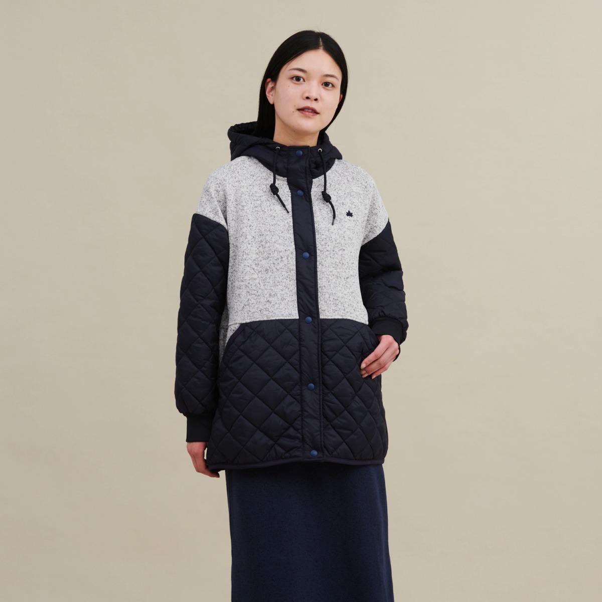 ラップウォームハイブリッドフーディ アウター