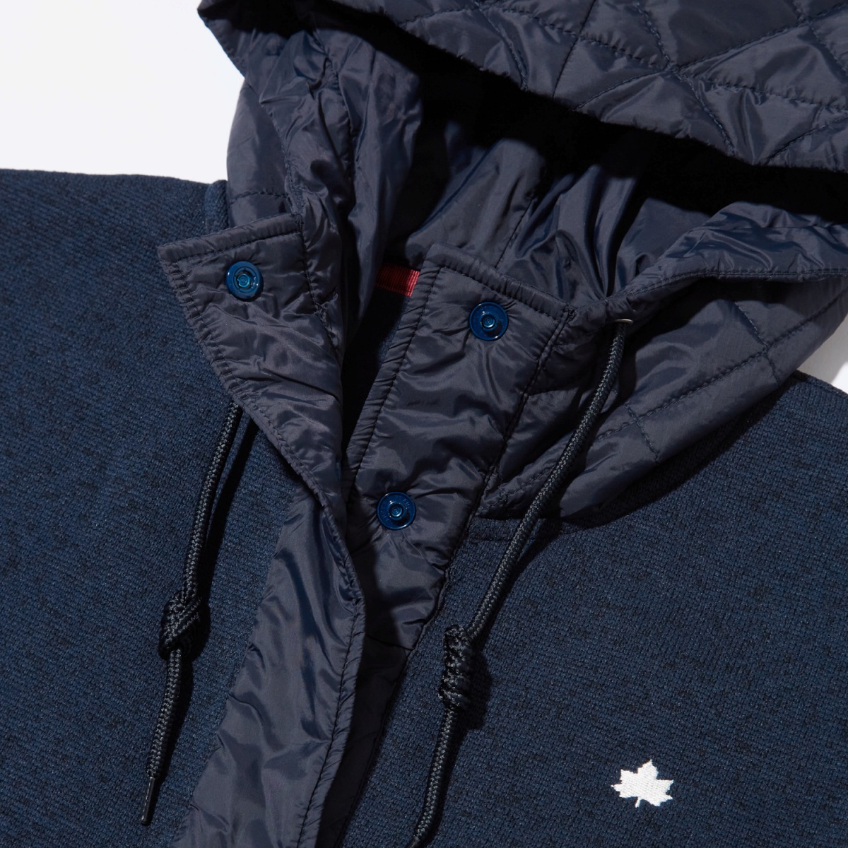 ラップウォームハイブリッドフーディ アウター