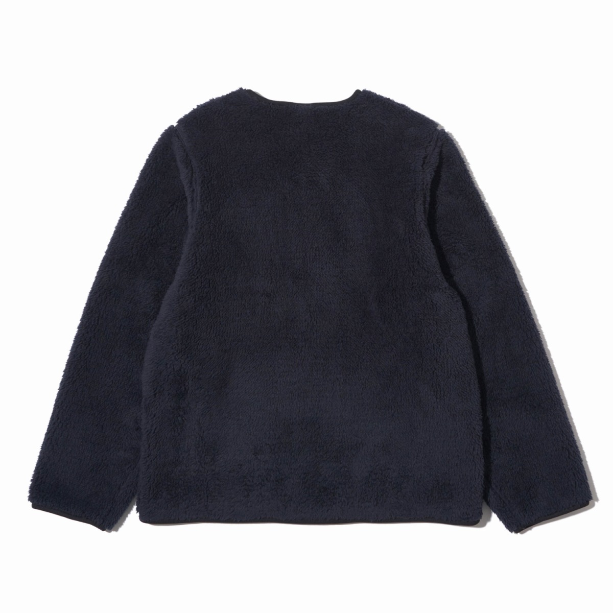 モコモコソフトノーカラージャケット アウター