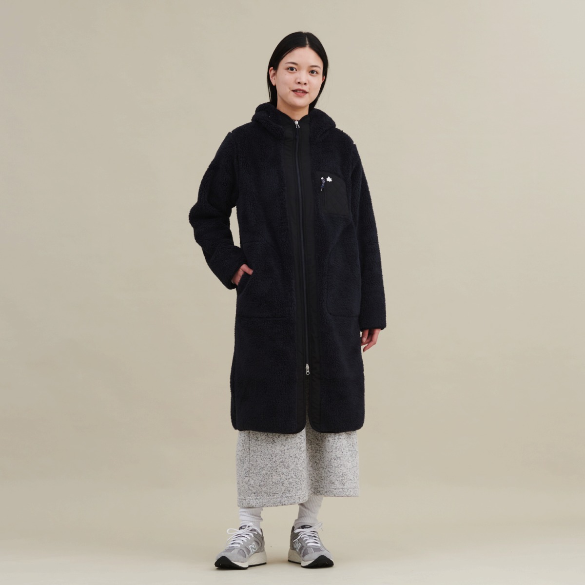 身長：167cm　着用サイズ：M
