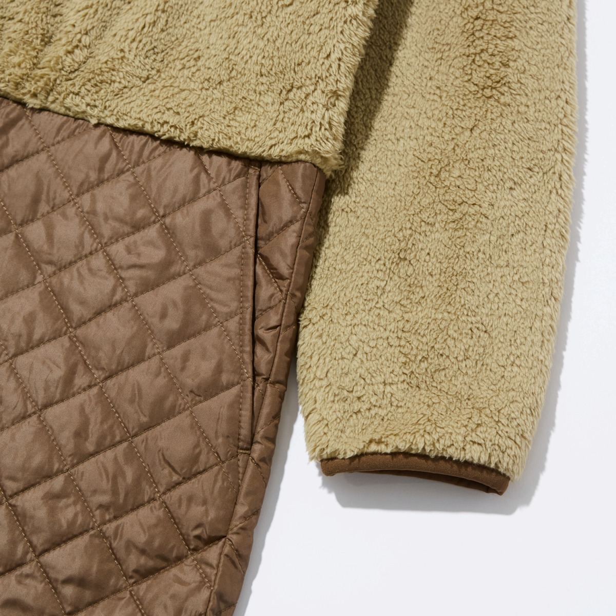 モコモコ×キルトドッキングワンピース ワンピース