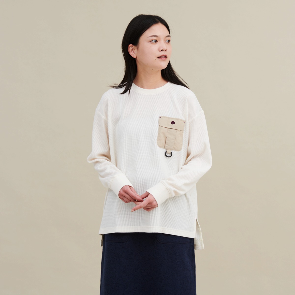 身長：167cm　着用サイズ：M