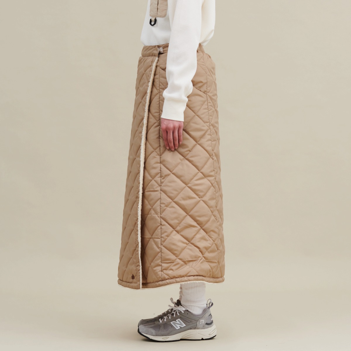 ラップアラウンドロングスカート ボトムス