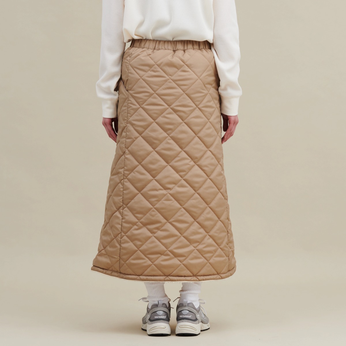 ラップアラウンドロングスカート ボトムス