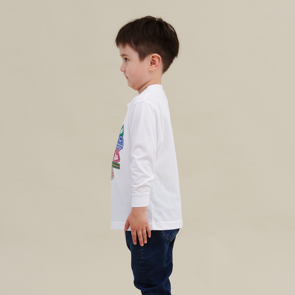 身長：105cm　着用サイズ：110