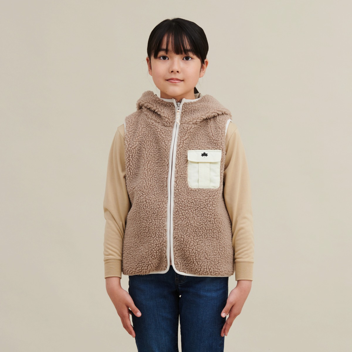 身長：134cm　着用サイズ：130