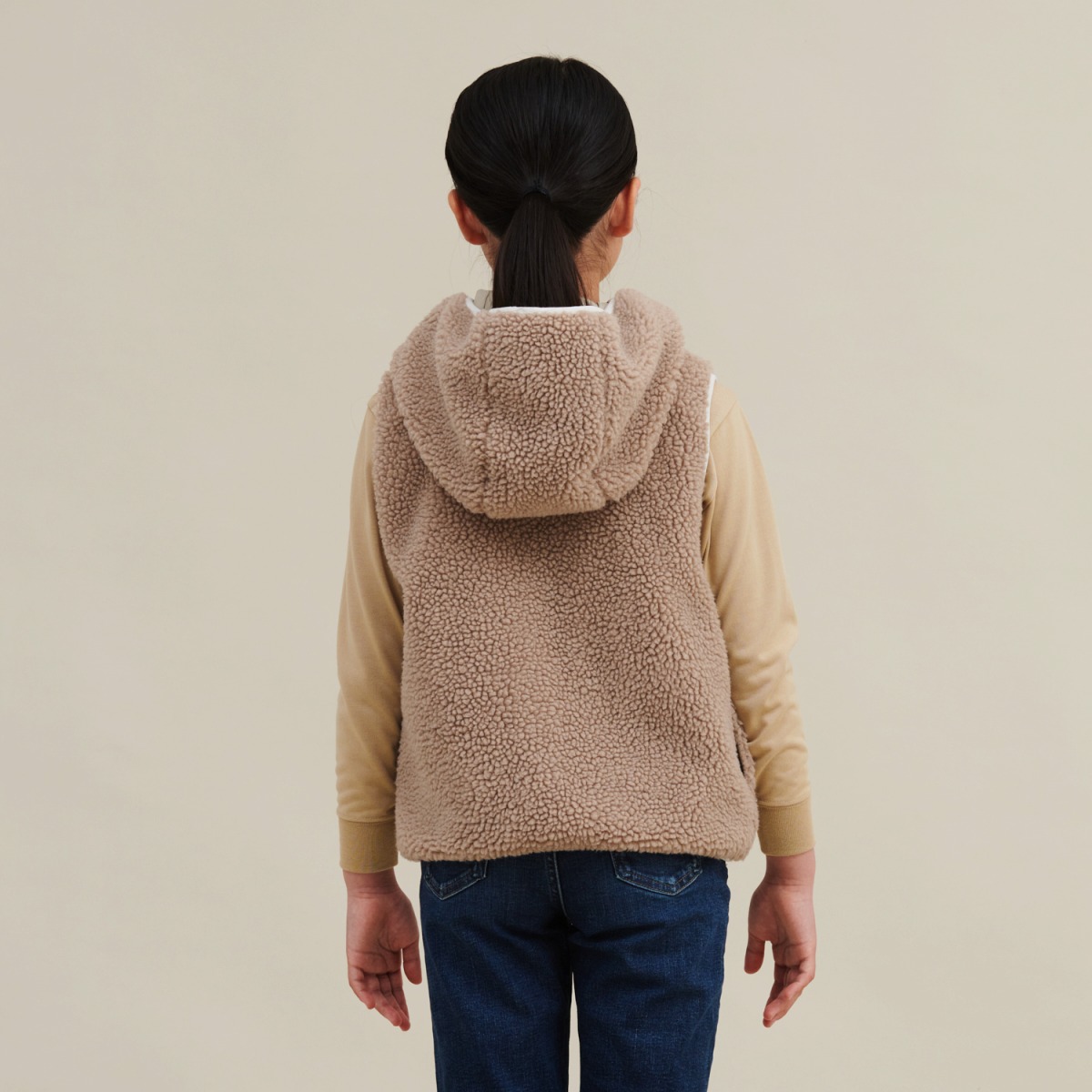 身長：134cm　着用サイズ：130