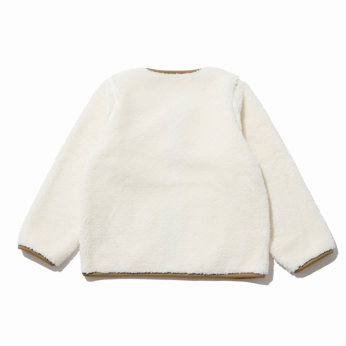 モコモコソフトノーカラージャケット アウター