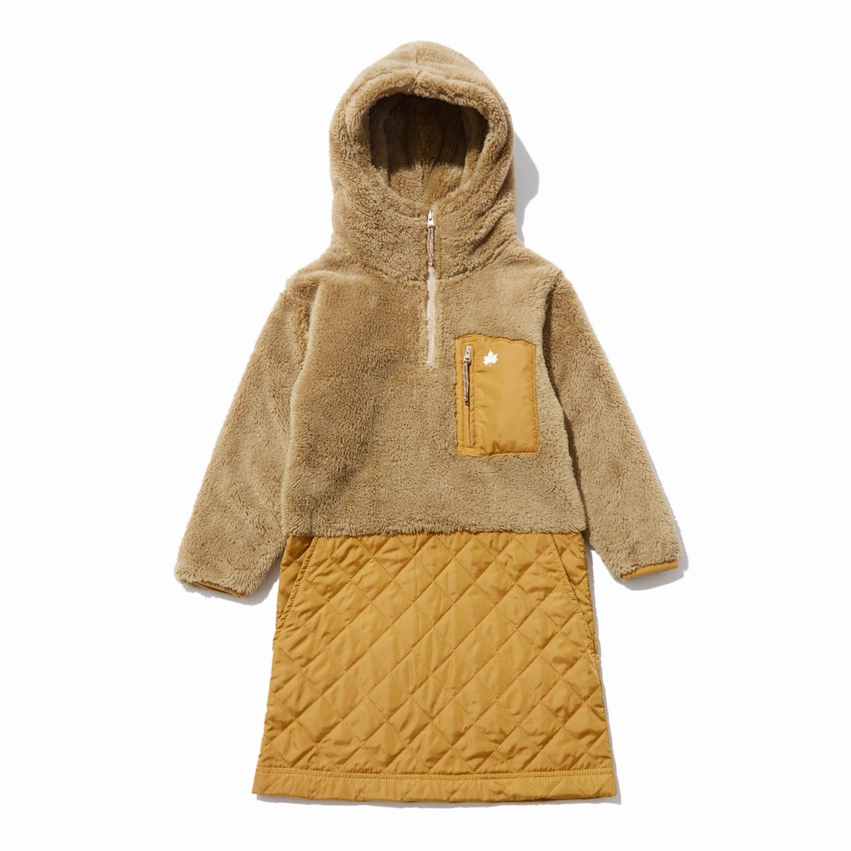 モコモコ×キルトドッキングワンピース ワンピース