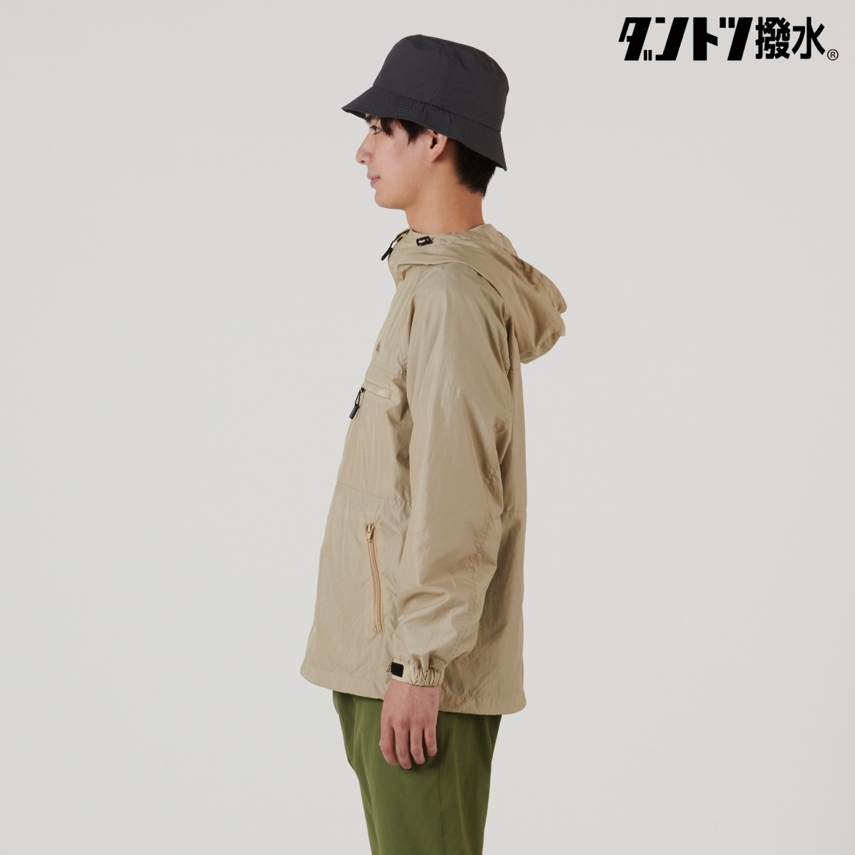 身長：183cm　着用サイズ：L