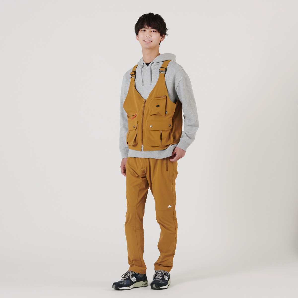 身長：183cm　着用サイズ：L