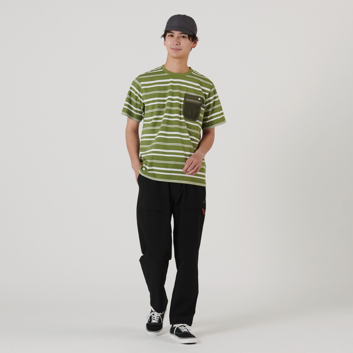 身長：183cm　着用サイズ：L