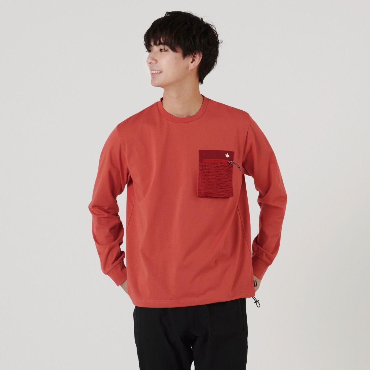 身長：183cm　着用サイズ：L