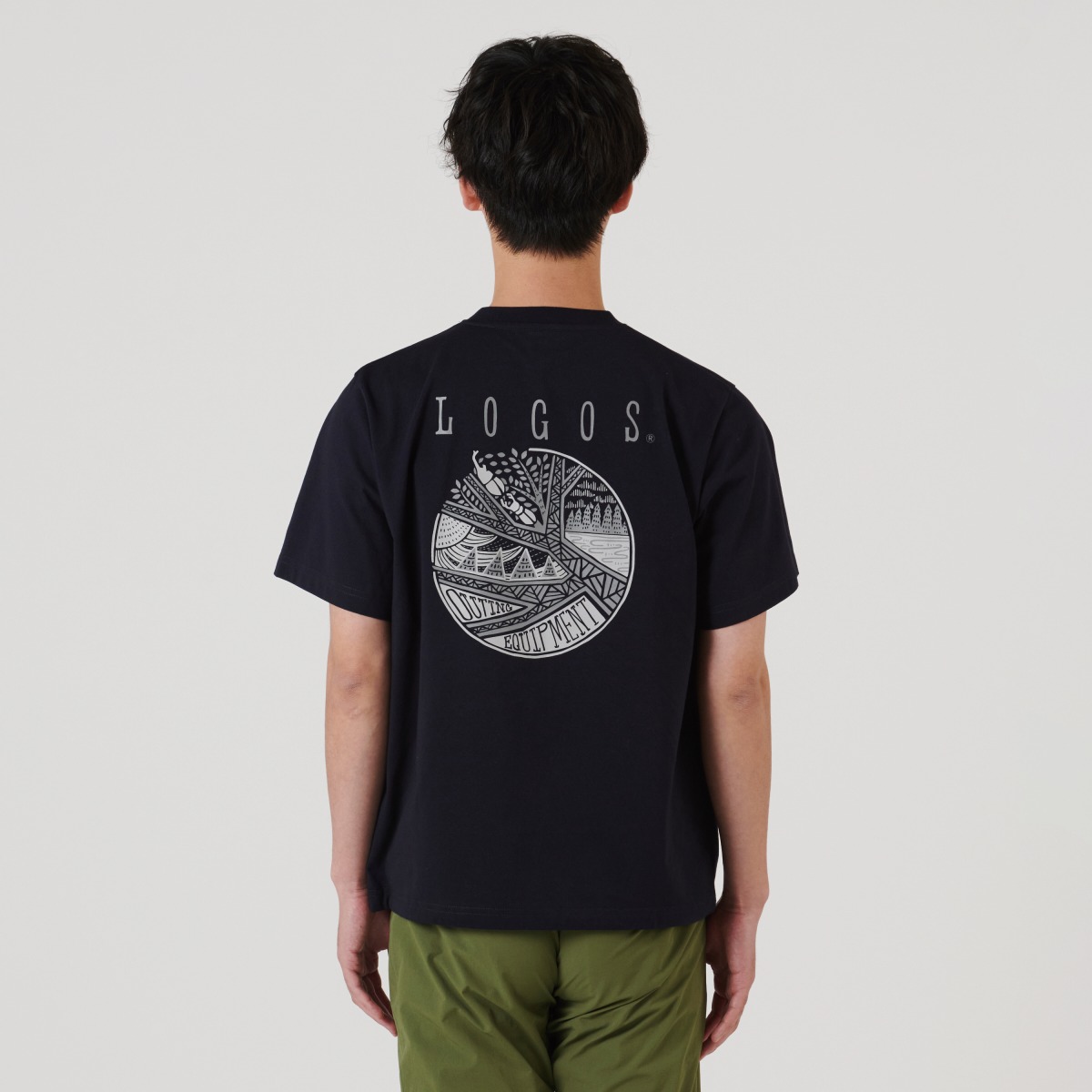 身長：183cm　着用サイズ：L