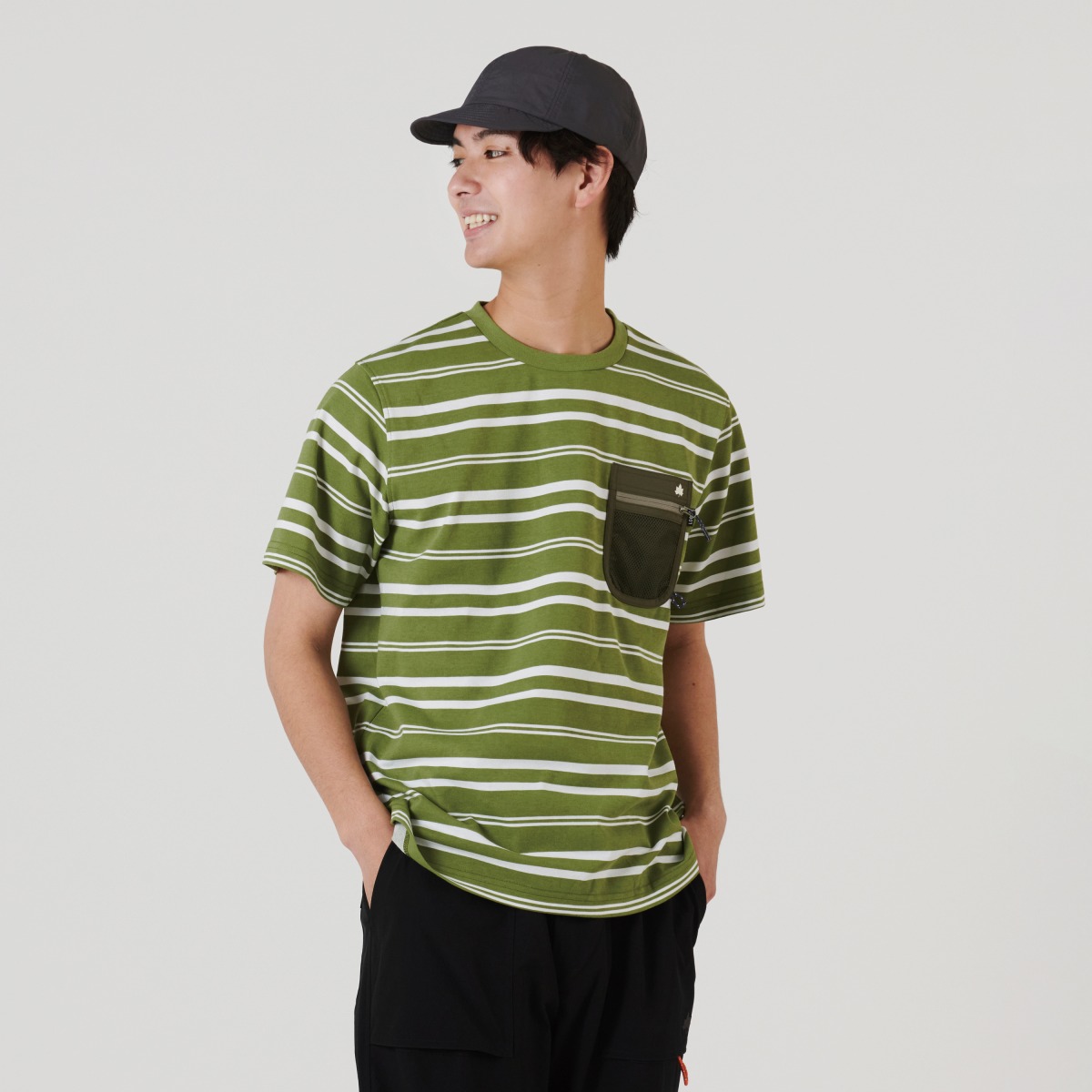 身長：183cm　着用サイズ：L