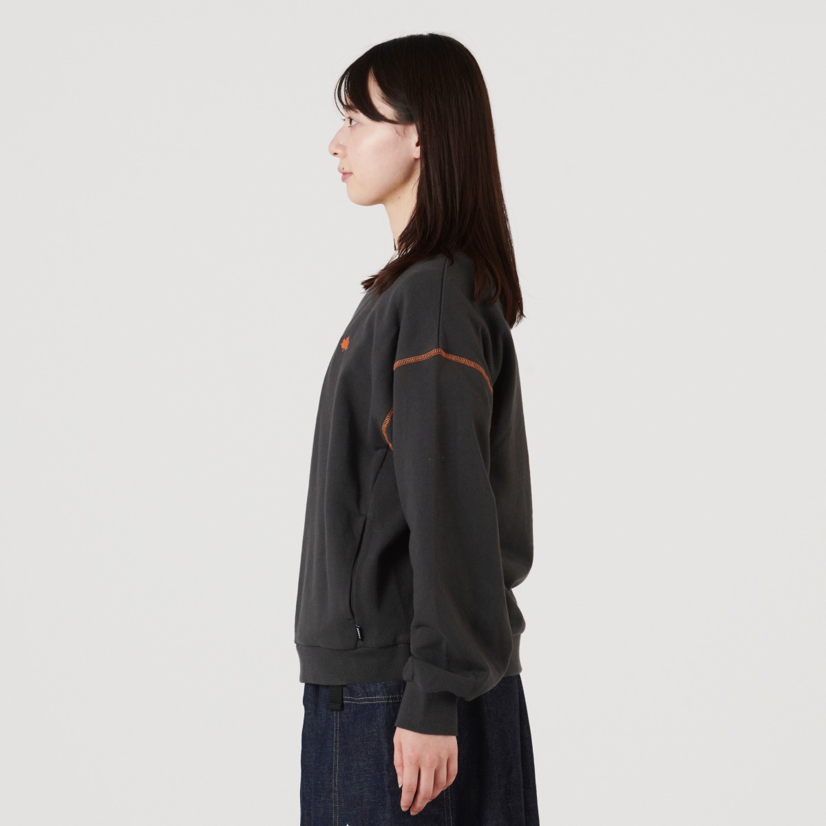 身長：166cm　着用サイズ：M