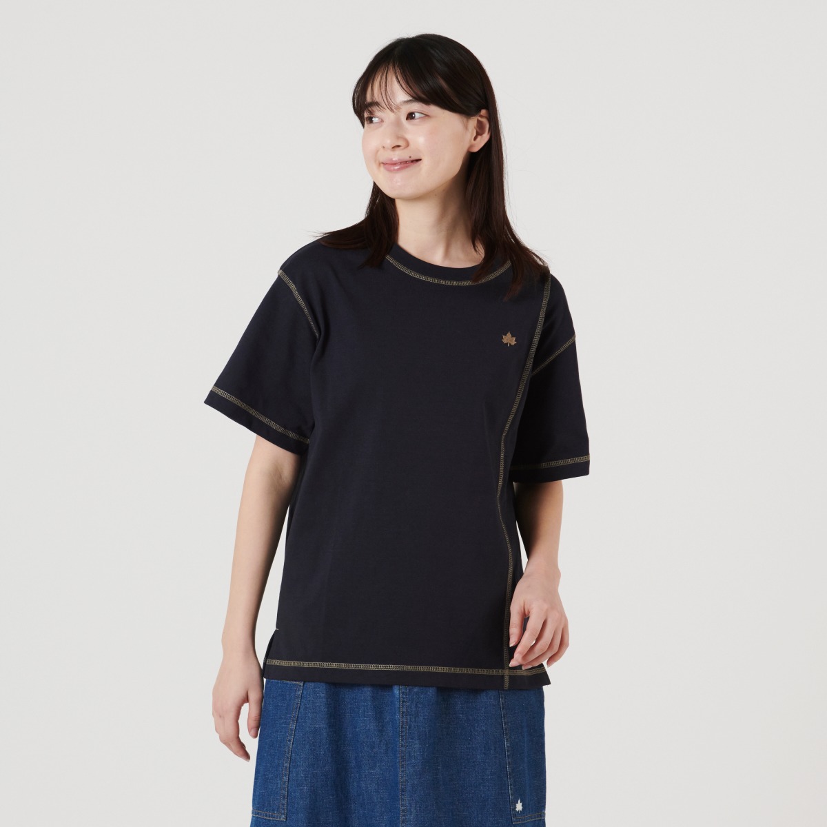 身長：166cm　着用サイズ：M
