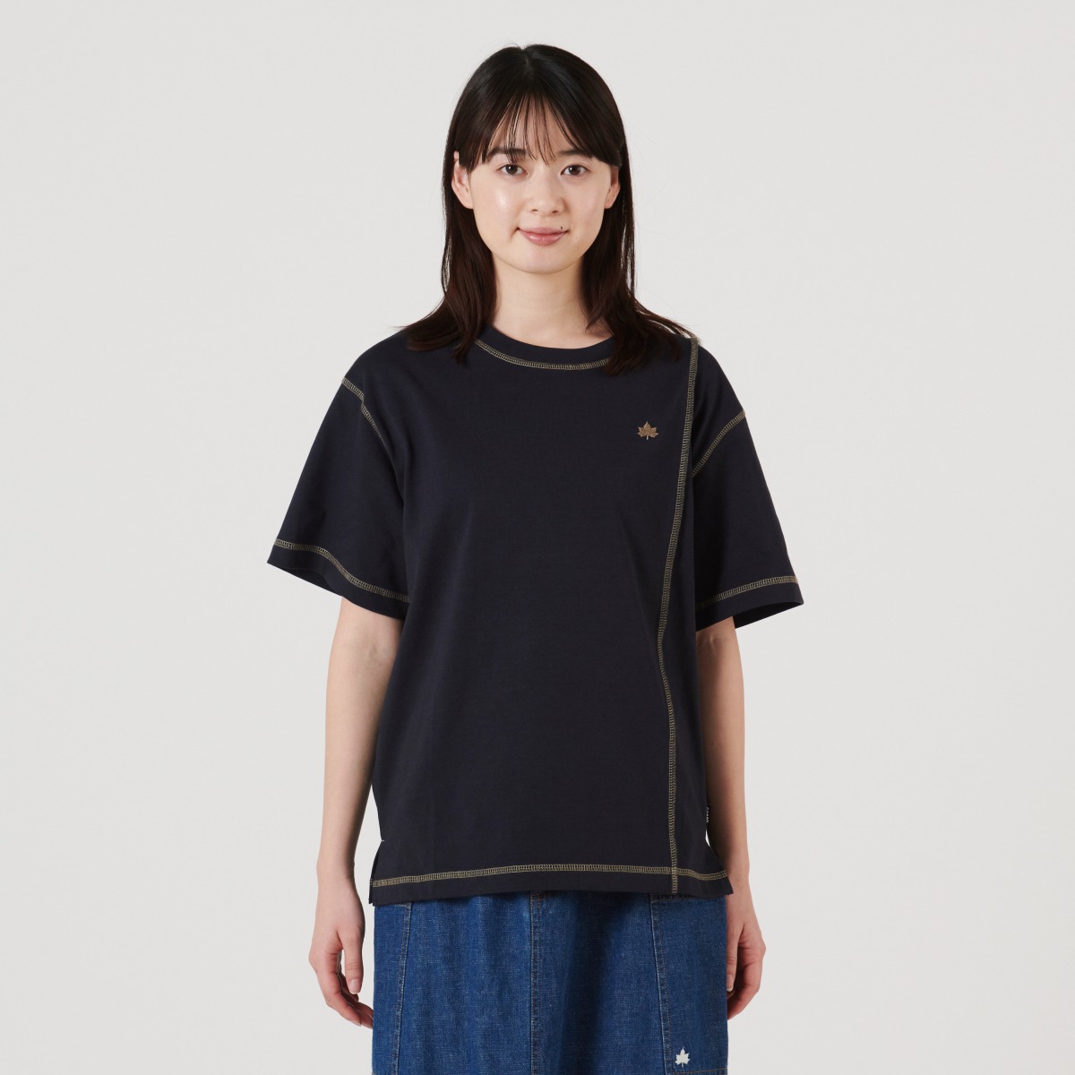 身長：166cm　着用サイズ：M