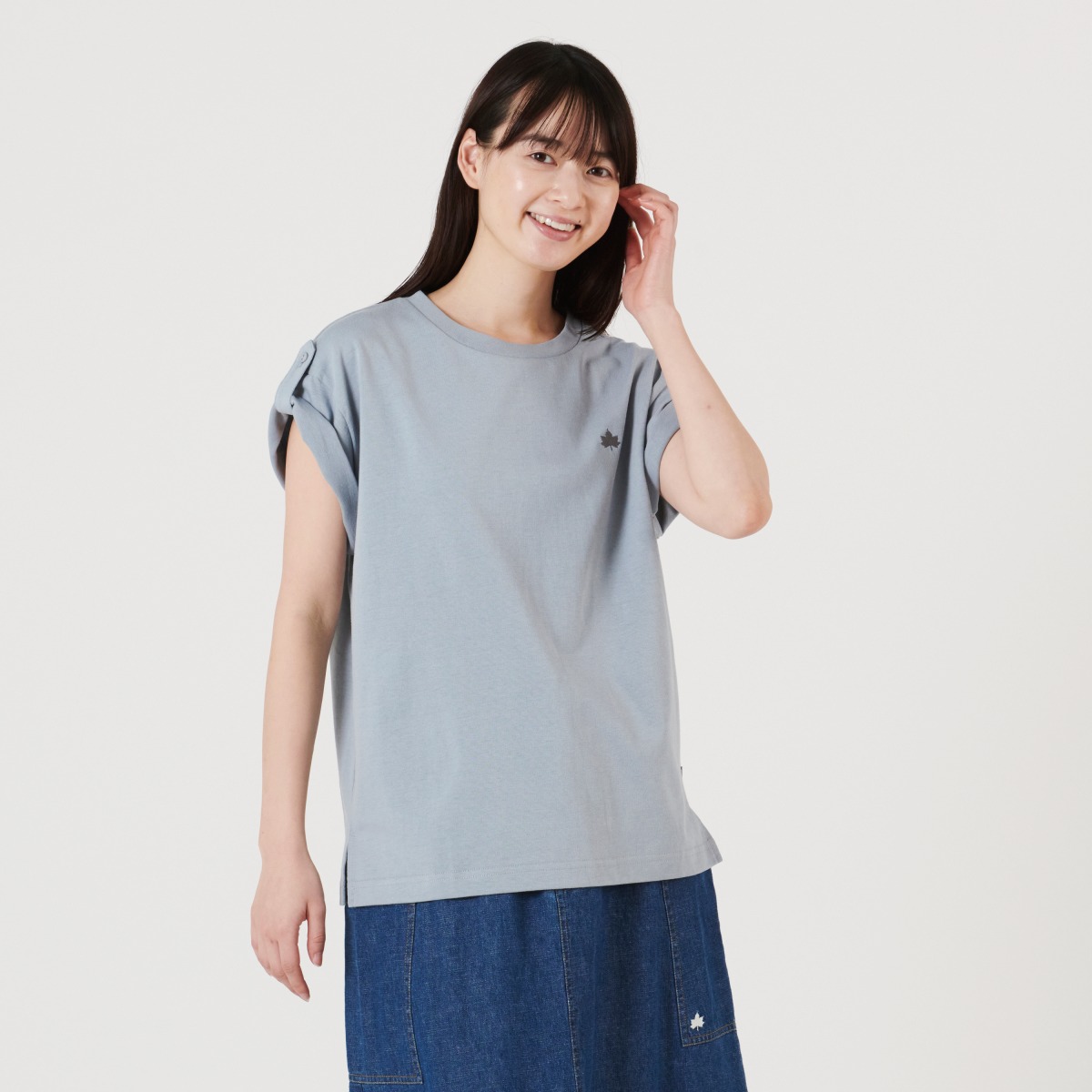 身長：166cm　着用サイズ：M