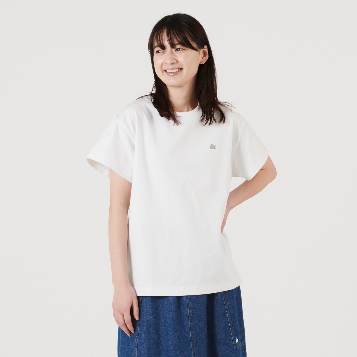 身長：166cm　着用サイズ：M