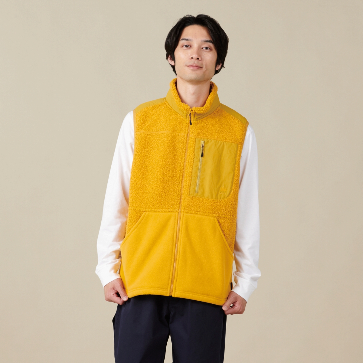 身長：181cm　着用サイズ：L