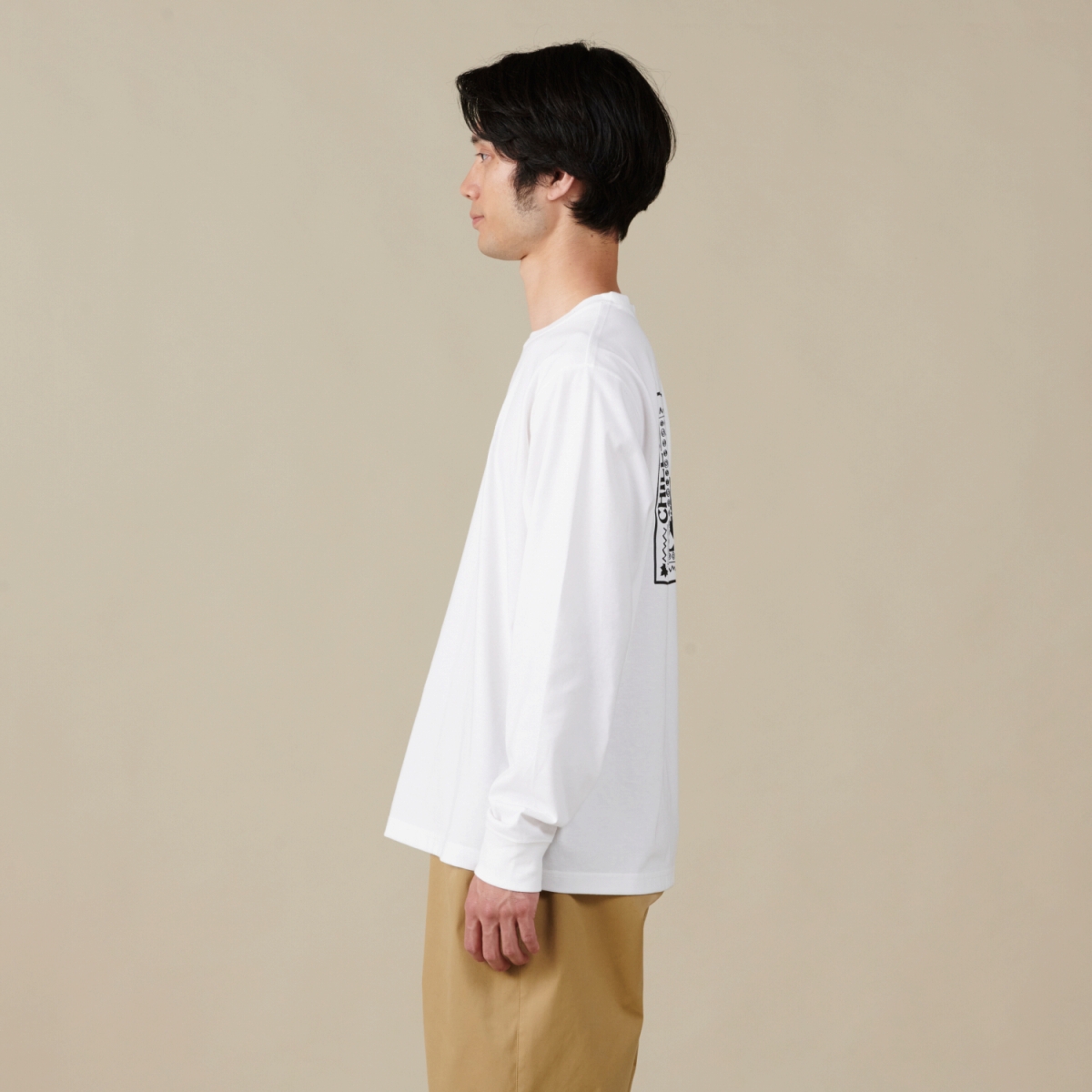 身長：181cm　着用サイズ：L